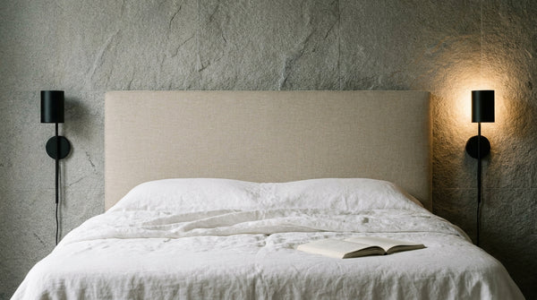 bedside wall lamp height