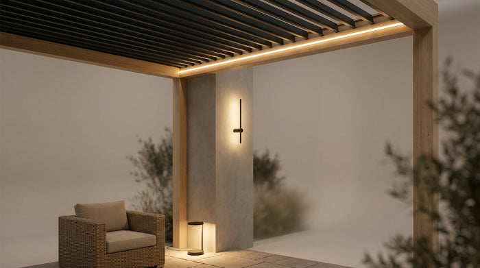 pergola lighting ideas