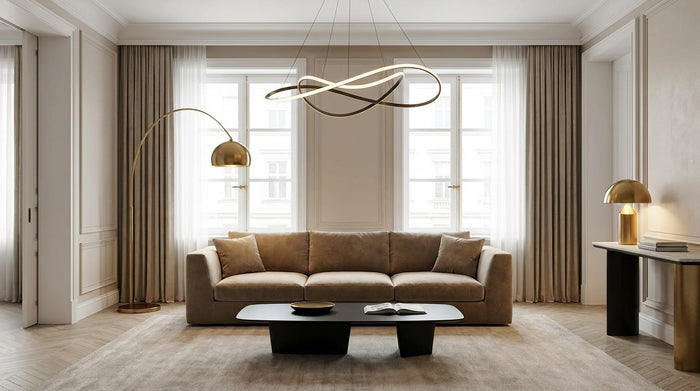 Trendy living room lighting: how to choose in 2026