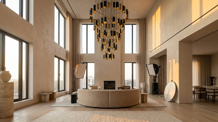 Large chandeliers: how to choose the right one for your room