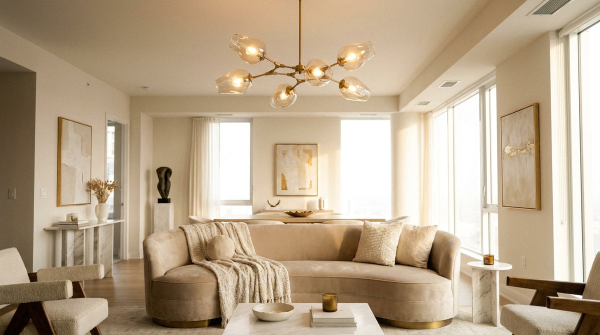 Trendy living room ceiling light: the ultimate buying guide
