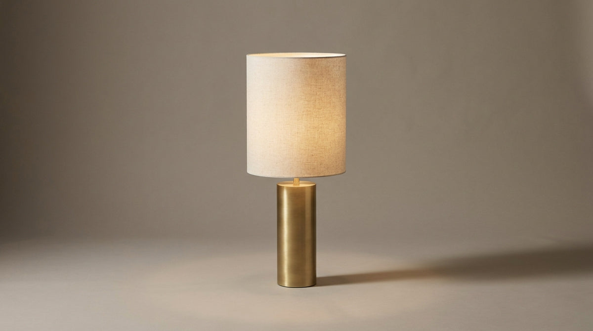what lampshade for a round lamp base