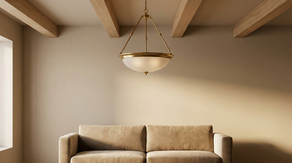what ceiling light for beams