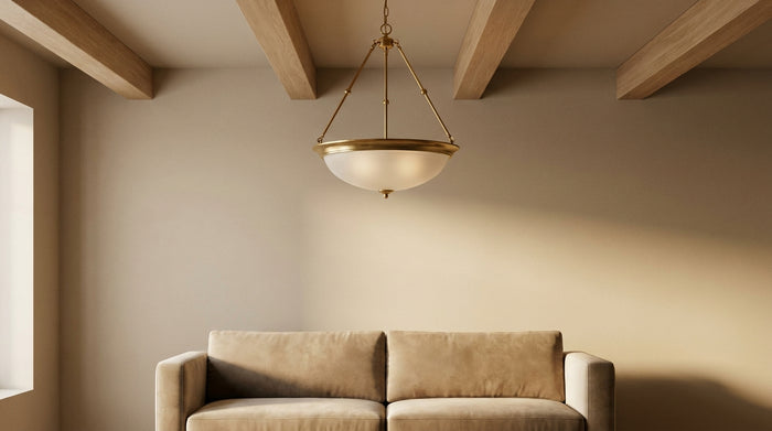 what ceiling light for beams