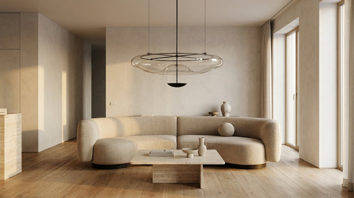 Living room pendant lighting design: choosing the right fixture