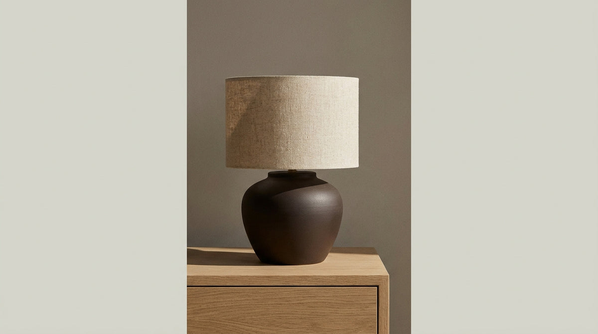 lampshade size in relation to the lamp base