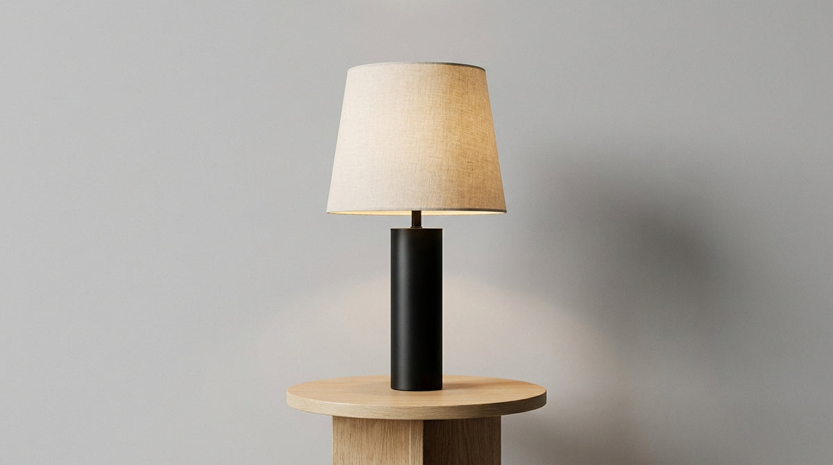 lampshade size in relation to the base