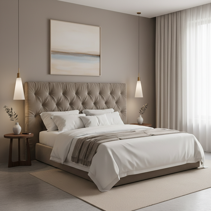 Headboard: the piece that dresses up your bedroom