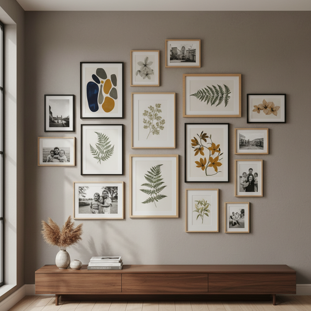 How to create a gallery wall: a step-by-step guide