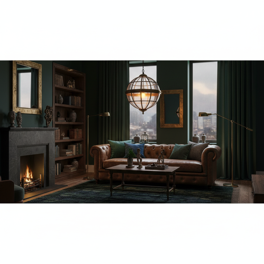 Masculine decor: an elegant interior without stereotypes