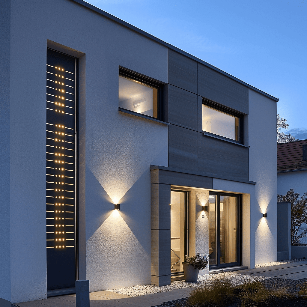 Facade Lighting for Homes and Commercial Buildings