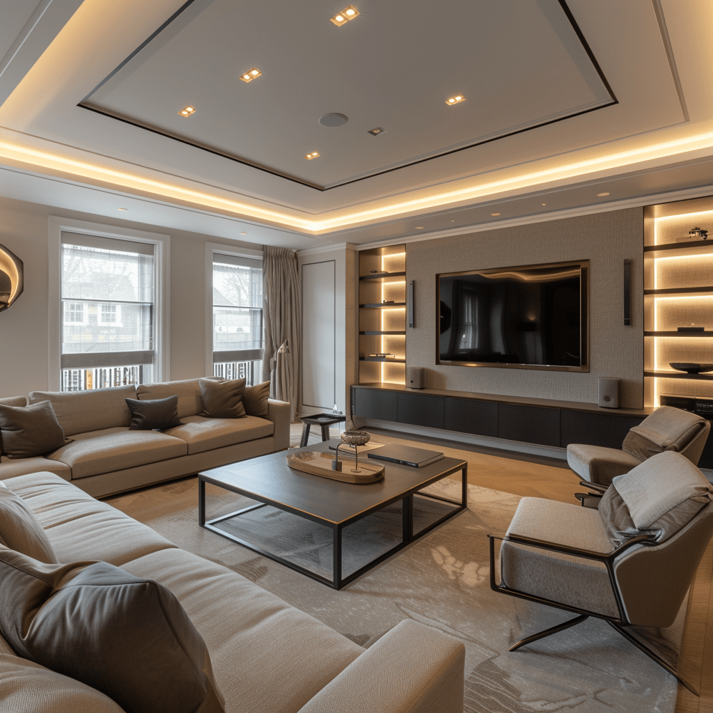 Ideas and Layouts for Lighting a Medium-Sized Living Room