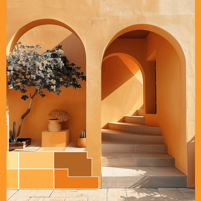 The 6 most beautiful complementary colors to orange