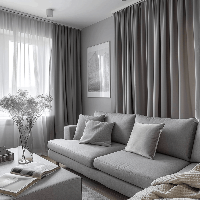 What Color Curtains Go With a Gray Sofa?