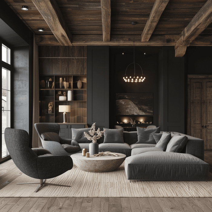 What Color Goes Well with Dark Wood?