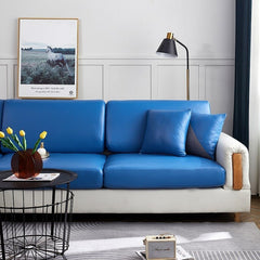 Faux Leather Sofa