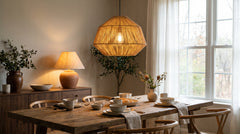Grey lampshades