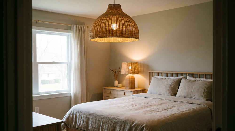 Bedroom lampshades