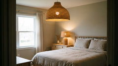Bedroom lampshades