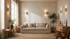 White wall lamp