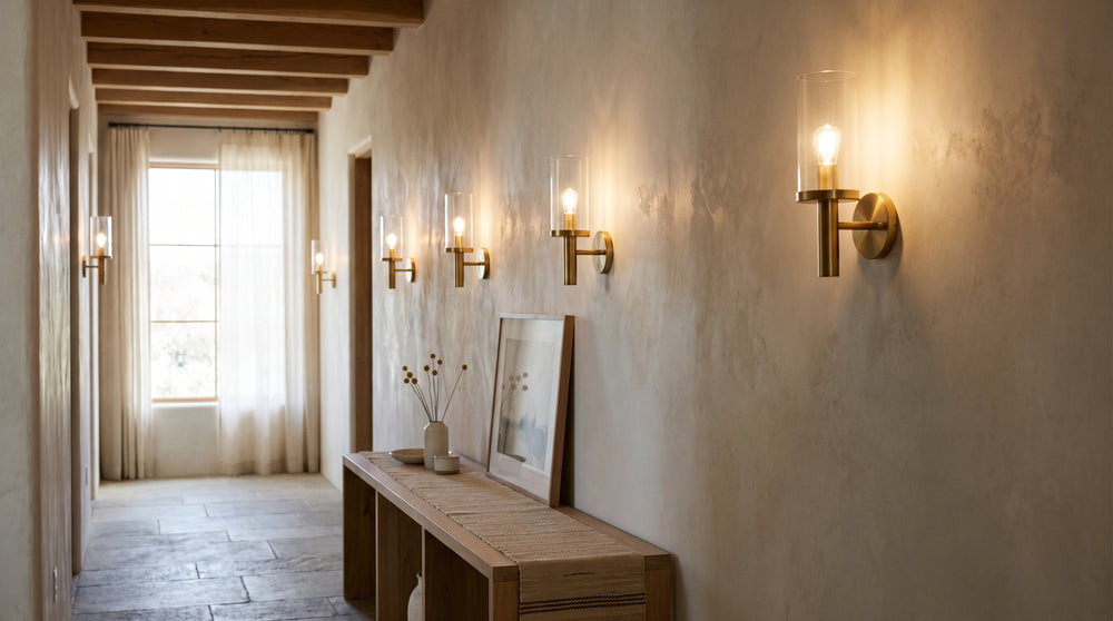 Hallway wall light