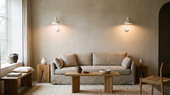 White Wall Sconce