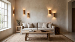 Wooden Wall Sconce