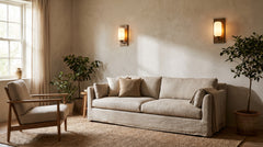 Bronze wall lamp