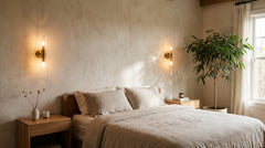 Modern bedroom wall light