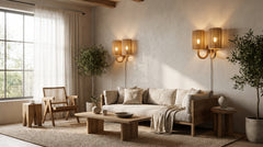 Rope wall lamp
