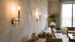 Brass Wall Sconce