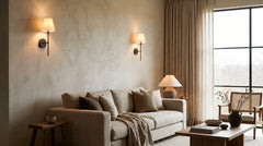 Cork wall lamp