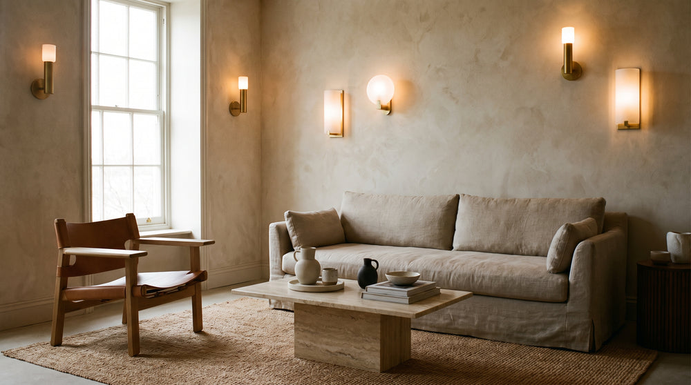 Pink wall lamp