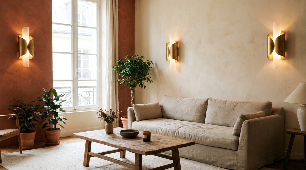 Designer living room wall lamp