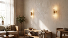 Green wall lamp