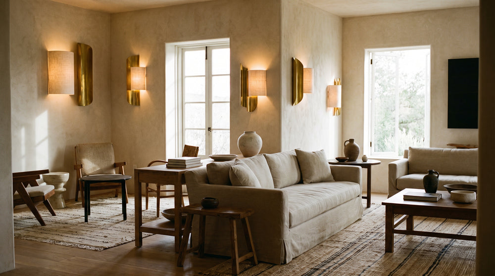 Round wall light