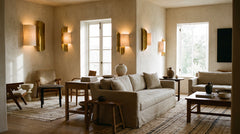 Round wall light