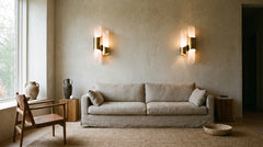 Pink wall lamp