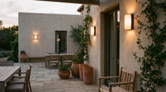 Modern outdoor wall lights