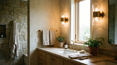 Designer wall lights for bathrooms