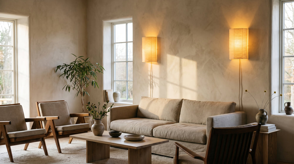 Paper wall sconces