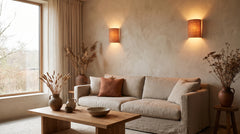 Recessed wall lights