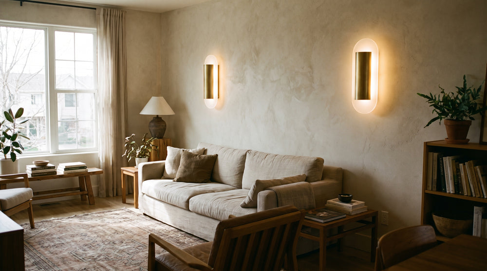 Designer LED wall lights