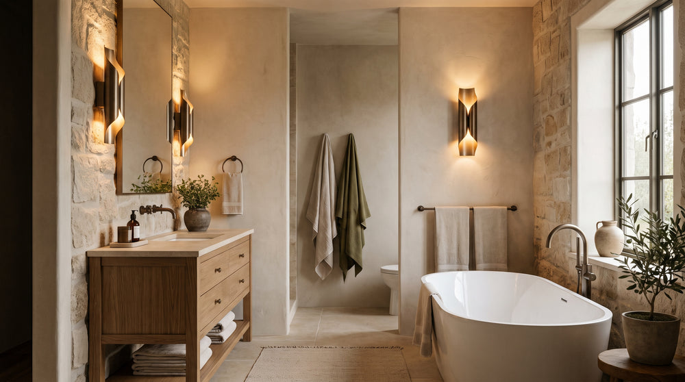 LED bathroom wall lights