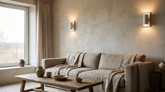 Wireless rechargeable LED wall lights