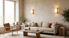 Wireless LED wall lights