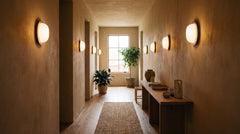 Modern wall sconces for hallway