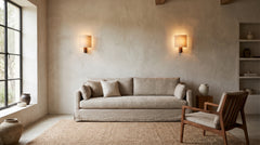 Wall sconces for restrooms