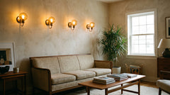 Retro wall lights