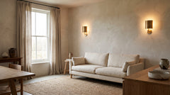 Touch-controlled wall lights